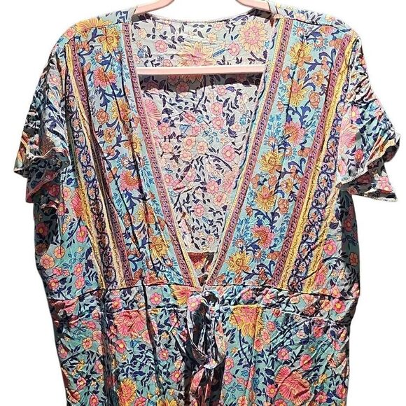 Swimsuit Cover-Up. Tie waist. Size XL - Picture 3 of 8